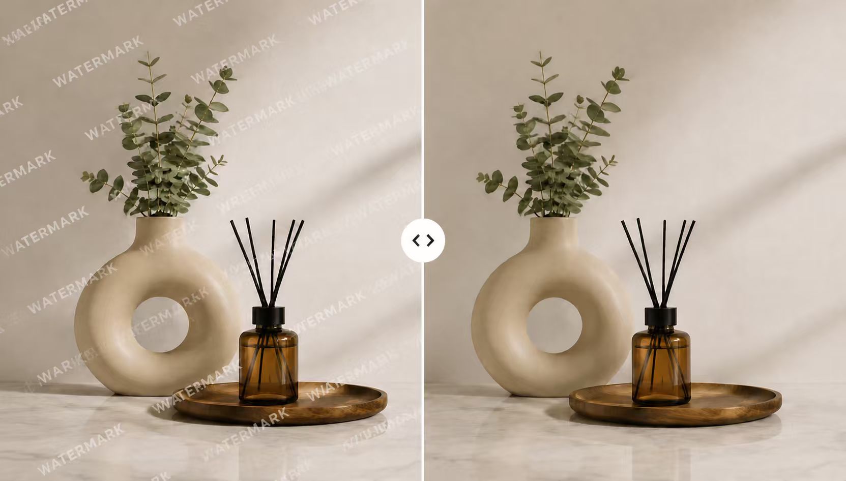 Product image prepared for logo removal